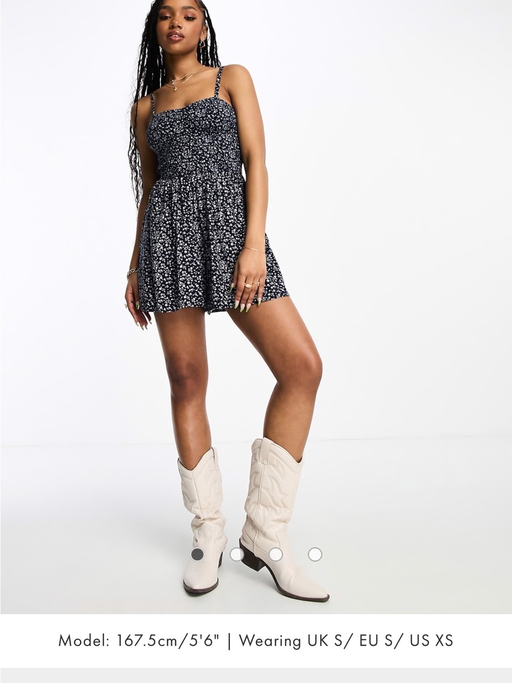 Hollister Open Back Romper Sz Small